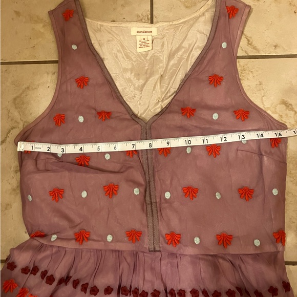 Sundance dress size 4, pink with pattern - Picture 4 of 4
